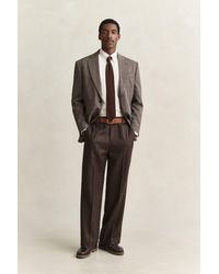 GANT - Wool Pinstriped Suit Pants - Lyst