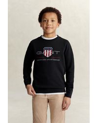 GANT - Teens Archive Shield Sweatshirt - Lyst