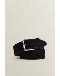GANT - Suede Belt - Lyst