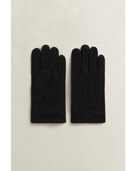 GANT - Cashmere Lined Suede Gloves - Lyst