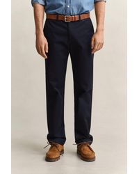 GANT - Regular Smart Chinos Evening - Lyst