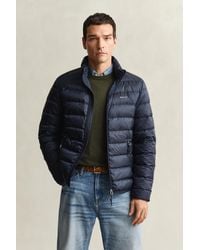 GANT - Light Down Padded Jacket - Lyst