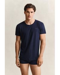 GANT - 2-pack Crew Neck - Lyst