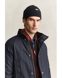 GANT - Merino Wool Beanie - Lyst