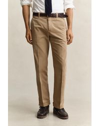 GANT - X Yale Cotton Twill Chinos - Lyst