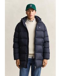 GANT - Active Cloud Mid Length Jacket Evening - Lyst