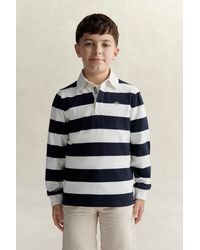 GANT - Teens Teen Boys Shield Striped Rugger Evening - Lyst