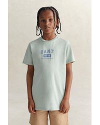 GANT - Teens Teen Boys Washed T-Shirt - Lyst