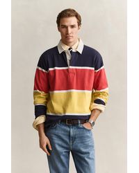 GANT - Relaxed Striped Rugger Evening - Lyst