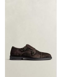 GANT - Bidford Suede Derby Shoes Dark - Lyst