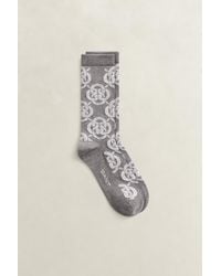 GANT - Monogram Socks Melange - Lyst