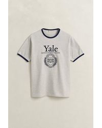 GANT - X Yale T-Shirt Melange - Lyst