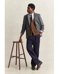GANT - X Yale Tweed Blazer - Lyst