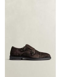 GANT - Bidford Suede Derby Shoes Dark - Lyst