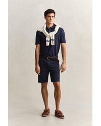 GANT - Sunfaded Chino Shorts Evening - Lyst