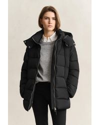 GANT - Mid Down Jacket - Lyst