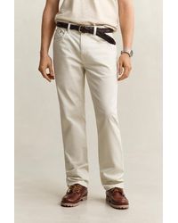 GANT - Regular Fit Desert Jeans - Lyst