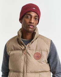 GANT - Shield Wool Beanie - Lyst