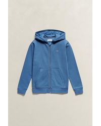 GANT - Teens Shield Zip Hoodie Salty Sea - Lyst