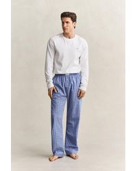 GANT - Checked Pajama Pants Perfect - Lyst