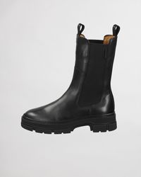 GANT Monthike Chelsea Boots - Black