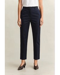 GANT - Slim Fit Slacks Evening - Lyst