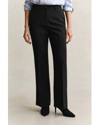 GANT - Slim Flared Slacks - Lyst