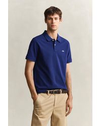 GANT - Regular Fit Polo Shirt Rich - Lyst
