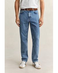 GANT - Regular Fit Clean Wash Jeans Semi - Lyst