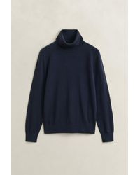 GANT - Extra Fine Merino Wool Turtleneck Sweater - Lyst