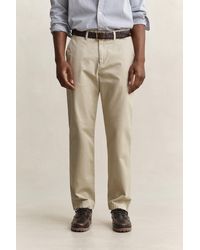 GANT - Regular Fit Classic Chinos - Lyst