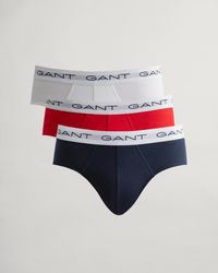 GANT 3-pack Briefs - Red