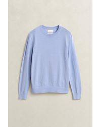 GANT - Extra Fine Merino Wool Crew Neck Sweater - Lyst