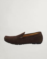 GANT Mc Bay Loafer Shoes in Brown for 