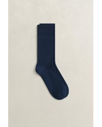 GANT - Merino Wool Socks Evening - Lyst