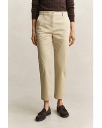GANT - Slim Fit Chinos - Lyst