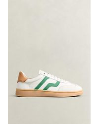 GANT - Cuzmo Leather Sneakers Eggshell - Lyst