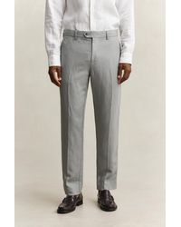 GANT - Lyocell Linen Suit Pants - Lyst