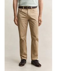 GANT - Regular Fit Desert Jeans Dark - Lyst