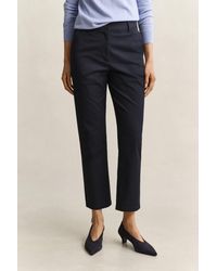 GANT - Slim Fit Chinos Evening - Lyst
