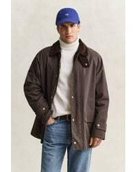 GANT - Waxed Barn Jacket - Lyst