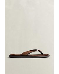 GANT - Sunlaz Suede Sandals Dark - Lyst
