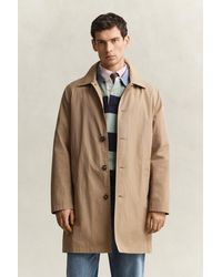 GANT - Car Coat Light Taupe - Lyst