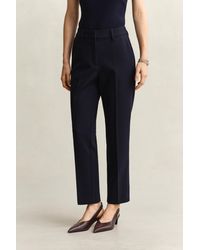 GANT - Slim Fit Fluid Slacks - Lyst