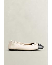 GANT - Chadii Leather Ballet Flats - Lyst