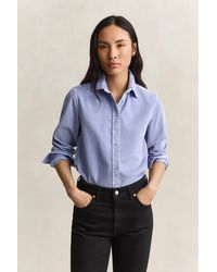 GANT - Regular Corduroy Shirt - Lyst