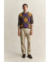 GANT - Corduroy Suit Pants - Lyst