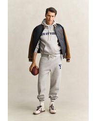 GANT - X Yale Hoodie Melange - Lyst