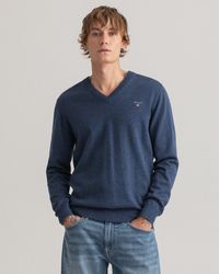 GANT V-neck jumpers for Men | Online 