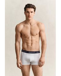 GANT - 3-Pack Dot Print Trunks - Lyst